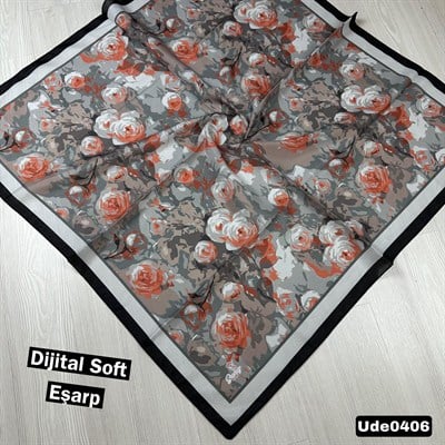 Simenay Dijital Soft Eşarp