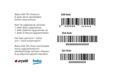 400 TR 6 Aylık Abonelik Paketi Aksesuarlar