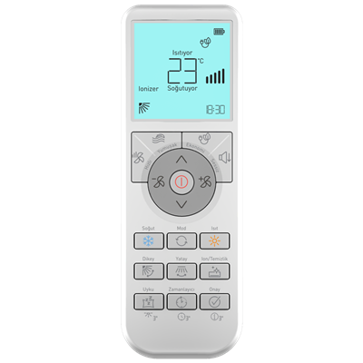 50965 Prosmart Inverter Klima Silver 9000 BTU/h Split Klima