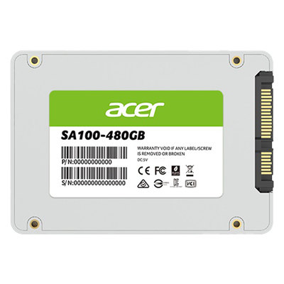ACER SSD SA100 2.5 480GB Çevre Birimleri