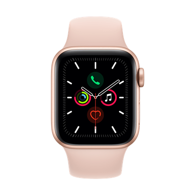 APPLE W S5 40 GLD AL Case-PinkSand bnd Giyilebilir Teknoloji