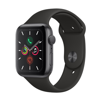 APPLE W S5 44 SG AL Case- Black bnd Giyilebilir Teknoloji