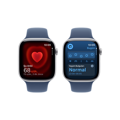 Apple Watch 10 GPS 42mm Gümüş SB-S/M Akıllı Saat