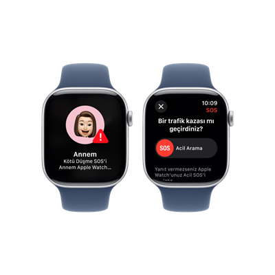 Apple Watch 10 GPS 42mm Gümüş SB-S/M Akıllı Saat