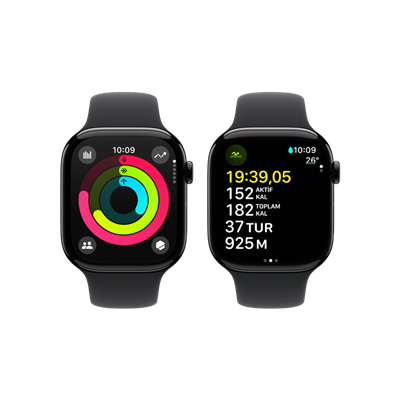 Apple Watch 10 GPS 42mm Siyah SB-S/M Akıllı Saat