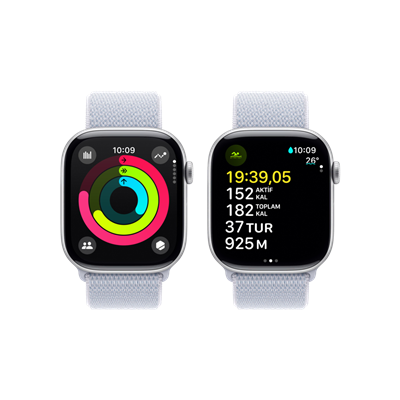 Apple Watch 10 GPS 46mm Gümüş SL Akıllı Saat