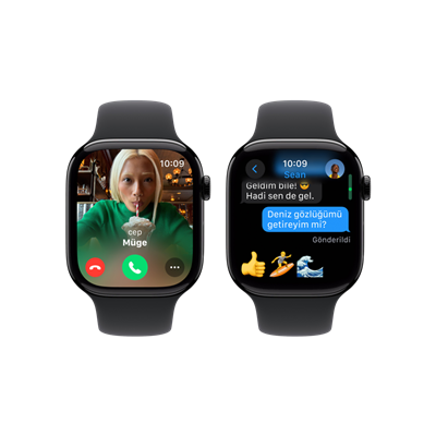 Apple Watch 10 GPS 46mm Siyah SB-S/M Akıllı Saat