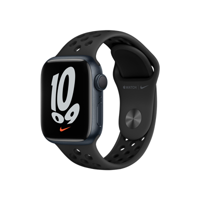 Apple Watch Nike S7 , 45mm Gece Yarısı Giyilebilir Teknoloji