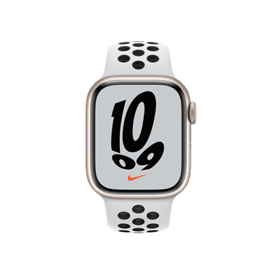 Apple Watch Nike S7, 45mm Yıldız Işığı Giyilebilir Teknoloji