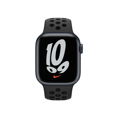 Apple Watch Nike S7 Cellular 41mm Siyah Giyilebilir Teknoloji