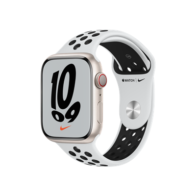 Apple Watch Nike S7 Cellular 45mm Beyaz Giyilebilir Teknoloji