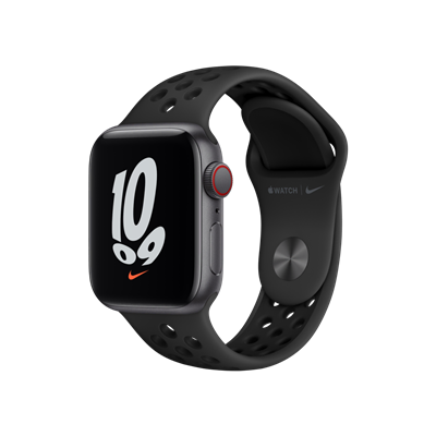 Apple Watch Nike SE Cellular 40mm Siyah Giyilebilir Teknoloji