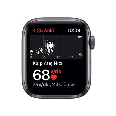 Apple Watch Nike SE GPS 44mm Uzay Grisi Giyilebilir Teknoloji
