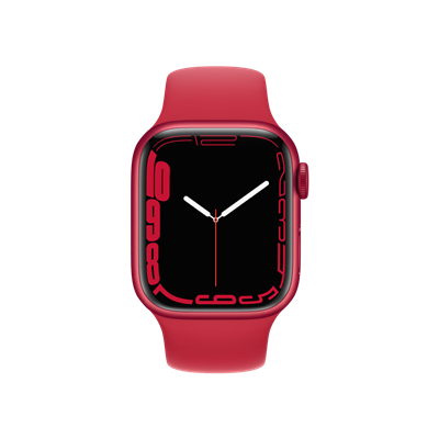 Apple Watch S7 Cellular 41mm Kırmızı Giyilebilir Teknoloji