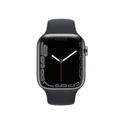 Apple Watch S7 Cellular 45 Grafit-Milano Giyilebilir Teknoloji