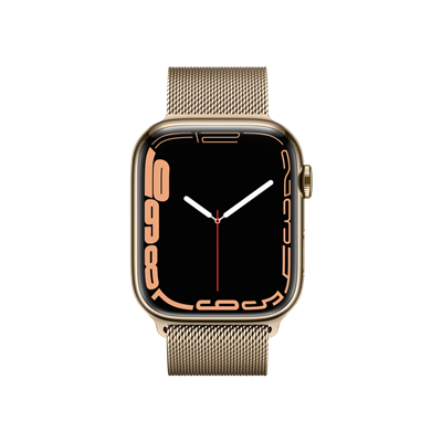 Apple Watch S7 Cellular 45mm Altın Giyilebilir Teknoloji