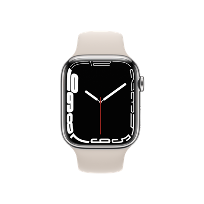 Apple Watch S7 Cellular 45mm Gümüş-Beyaz Giyilebilir Teknoloji