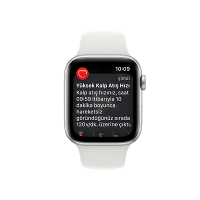 Apple Watch SE 2. Nesil, 44mm Gümüş Akıllı Saat