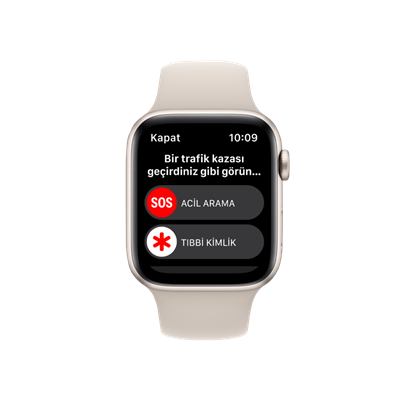 Apple Watch SE 2. Nesil, 44mm Yıldız Işığı Akıllı Saat
