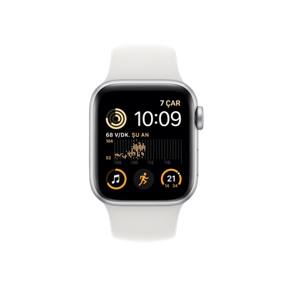 Apple Watch SE 2. Nesil, 40mm Gümüş Akıllı Saat