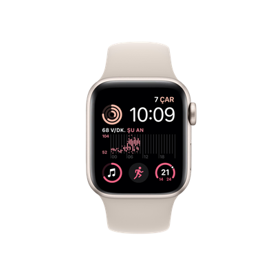 Apple Watch SE, 40mm Yıldız Işığı Yeni Akıllı Saat
