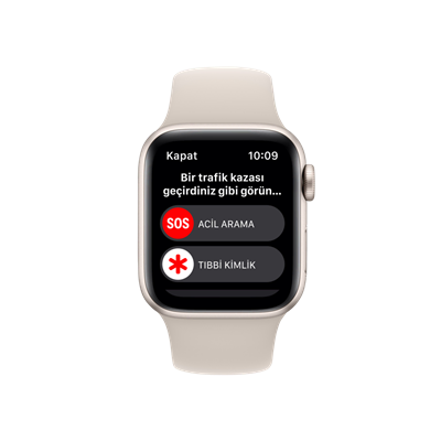 Apple Watch SE, 40mm Yıldız Işığı Yeni Akıllı Saat