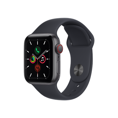 Apple Watch SE Cellular 40mm Siyah Giyilebilir Teknoloji