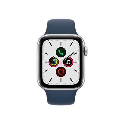 Apple Watch SE Cellular 44mm Gümüş Giyilebilir Teknoloji