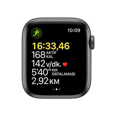 Apple Watch SE GPS 44mm Uzay Grisi Giyilebilir Teknoloji