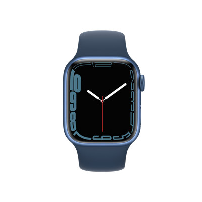 Apple Watch Series 7, 41mm Mavi Giyilebilir Teknoloji