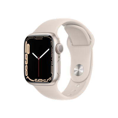 Apple Watch Series 7, 41mm Yıldız Işığı Giyilebilir Teknoloji