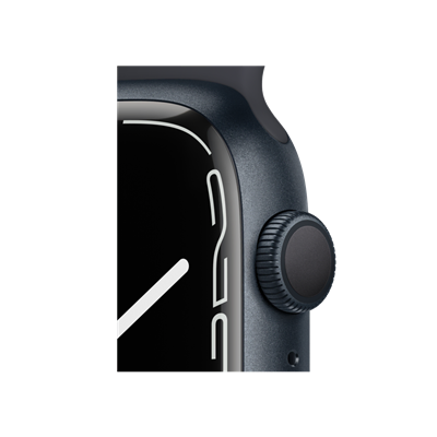 Apple Watch Series 7, 45mm Gece Yarısı Giyilebilir Teknoloji