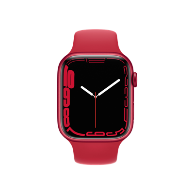 Apple Watch Series 7, 45mm Kırmızı Giyilebilir Teknoloji