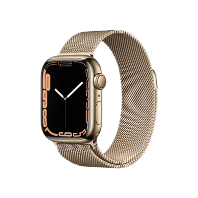 Apple Watch Series 7 Cellular 41mm Altın Giyilebilir Teknoloji