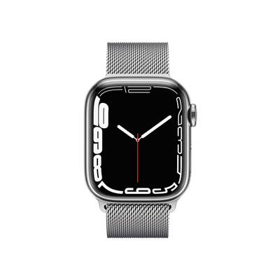Apple Watch Series 7 Cellular 41mm Gümüş Giyilebilir Teknoloji