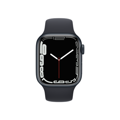 Apple Watch Series 7 Cellular 41mm Siyah Giyilebilir Teknoloji