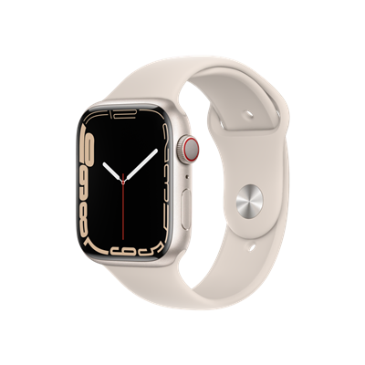 Apple Watch Series 7 Cellular 45mm Beyaz Giyilebilir Teknoloji
