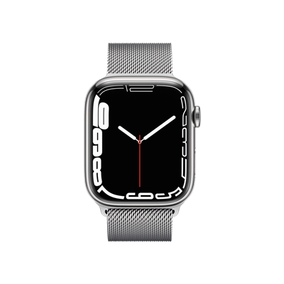 Apple Watch Series 7 Cellular 45mm Gümüş Giyilebilir Teknoloji