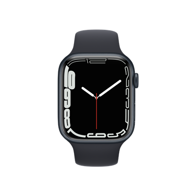 Apple Watch Series 7 Cellular 45mm Siyah Giyilebilir Teknoloji