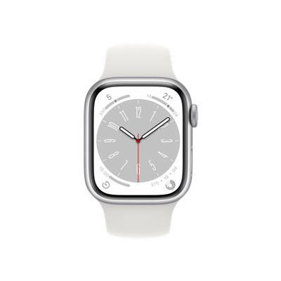 Apple Watch Series 8, 41mm Gümüş Akıllı Saat