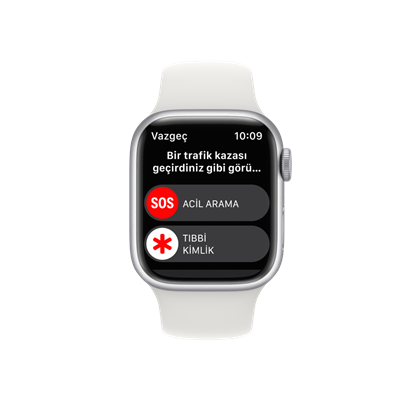 Apple Watch Series 8, 41mm Gümüş Akıllı Saat