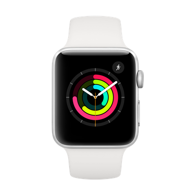 Apple WS.3GPS,42mmSlvr.A.Case White S.B. Giyilebilir Teknoloji