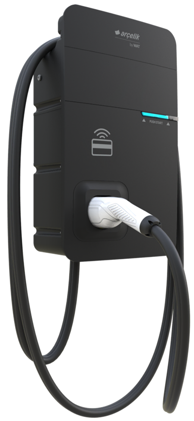 AR AX 32 RFID & 4G 22 KW Elektrikli Araç Şarj İstasyonu