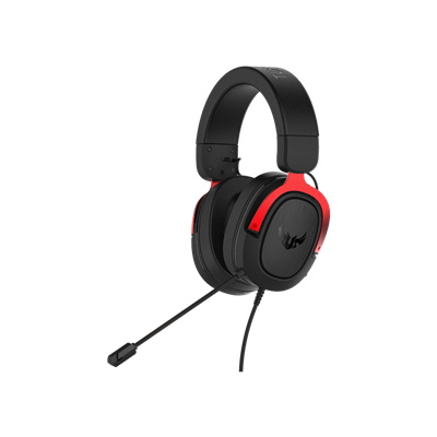 Asus Tuf Gaming H3 Kırmızı Oyun Kulaklık Oyuncu Ekipmanları