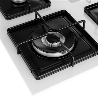 Beko BOCD K 6510 EWB Wok Gözlü Cam Ankastre Ocak