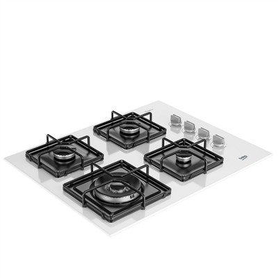 Beko BOCD K 6510 EWB Wok Gözlü Cam Ankastre Ocak