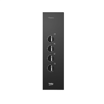 Beko BOCD K 6510 EWS Wok Gözlü Cam Ankastre Ocak