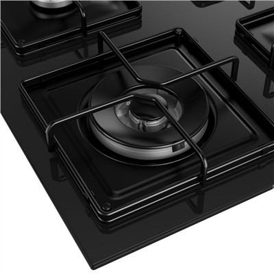 Beko BOCD K 6510 EWS Wok Gözlü Cam Ankastre Ocak