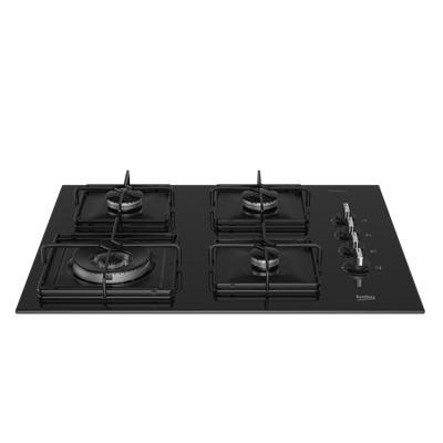 Beko BOCD K 6510 EWS Wok Gözlü Cam Ankastre Ocak