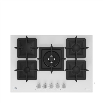 Beko BOCD K 7520 DWB Gazlı Cam Tablalı Ocak
